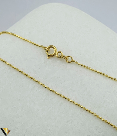Lant aur 14k Greutate: 2.34 g Lungime: 55 cm Latime: 1 mm Marcaj / Titlu: "585" Locatie: Bacau Calea Marasesti Tel:0756943079 [1]