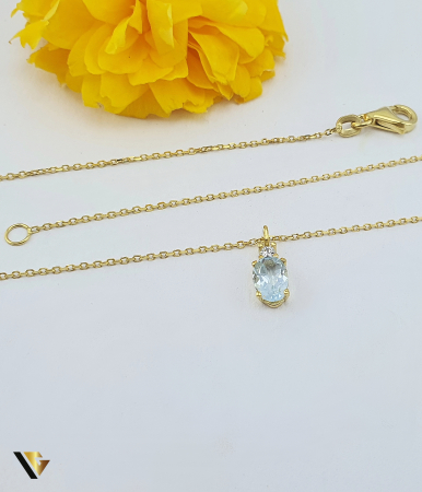 Lant Aur 9k, Blue Topaz [1]