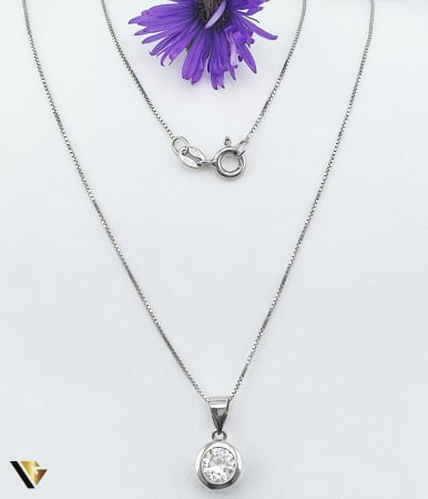 Coliere si lanturi din argint - Lant cu Pandantiv Argint 925