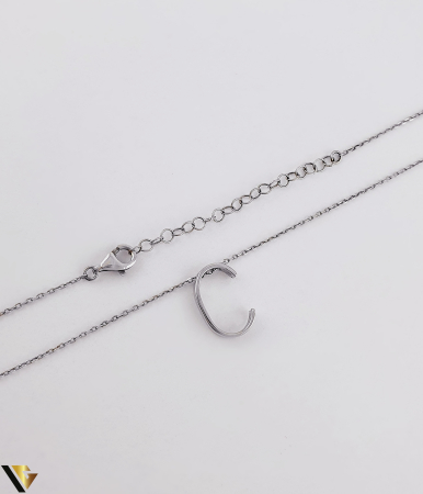Lant cu Pandantiv Argint 925, litera C [1]