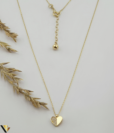 Coliere si lanturi din aur - Lant cu Pandantiv Aur 14k