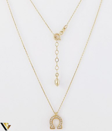 Bijuterii din aur - Lant cu Pandantiv Aur 14k