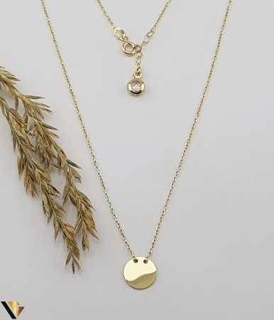 Coliere si lanturi din aur - Lant cu Pandantiv Aur 14k