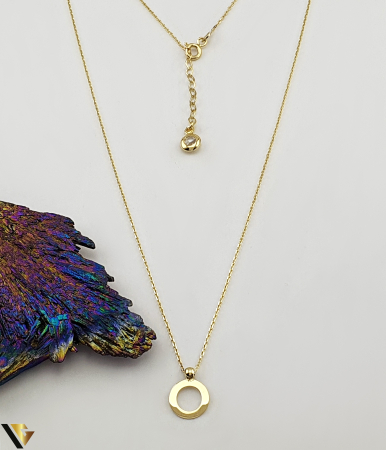 Coliere si lanturi din aur - Lant cu Pandantiv Aur 14k