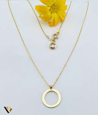 Coliere si lanturi din aur - Lant cu Pandantiv Aur 14k