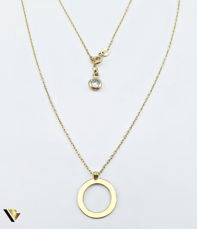 Bijuterii din aur - Lant cu Pandantiv Aur 14k