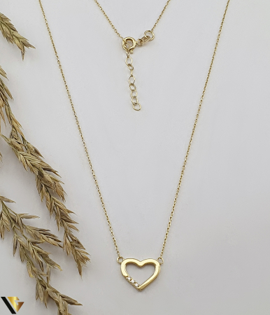 Coliere si lanturi din aur - Lant cu Pandantiv Aur 14k