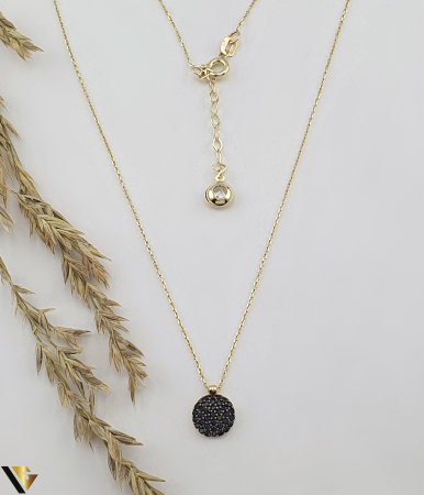 Bijuterii din aur - Lant cu Pandantiv Aur 14k