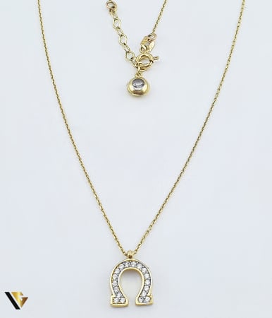 Bijuterii din aur - Lant cu Pandantiv Aur 14k