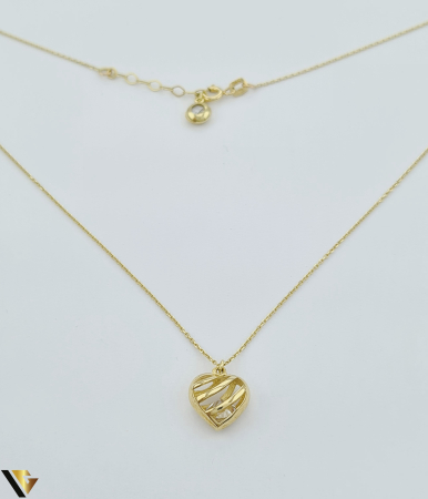 Coliere si lanturi din aur - Lant cu Pandantiv Aur 14k, Cubic Zirconia