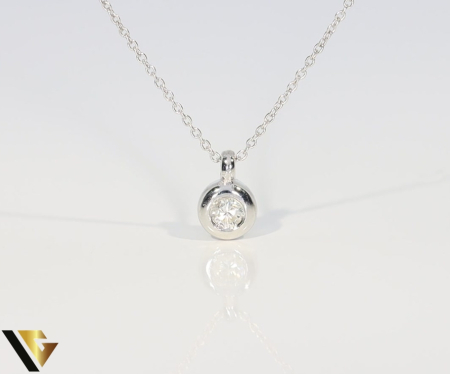 Lant cu Pandantiv Aur 14k, Diamant 0.12 ct [1]