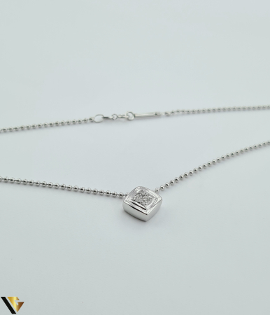 Lant cu Pandantiv Aur 14k, Diamante 0.09 ct [1]