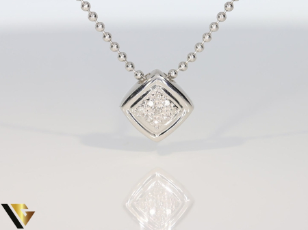 Lant cu Pandantiv Aur 14k, Diamante 0.09 ct [3]