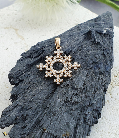 Pandantive cu diamante - Pandantiv Aur 18k , Diamante 0.20 ct