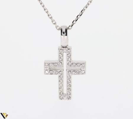 Lant cu Pandantiv Aur 14k, Diamante 0.17 ct [1]