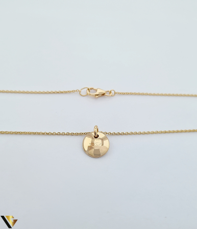 Lant cu Pandantiv Aur 14k, Diamante 0.34 ct [2]