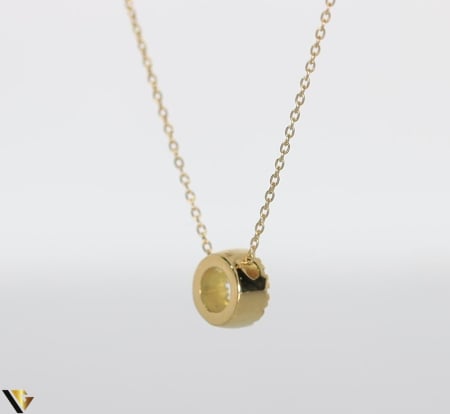 Lant cu Pandantiv Aur 18k, Diamante 0.11 ct [2]