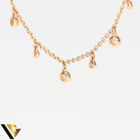 Lant cu Pandantiv Aur 18k, Diamante 0.29 ct [3]
