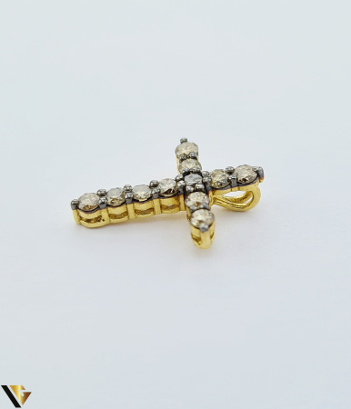 Lant cu Pandantiv Aur 18k, Diamante 0.36 ct [4]