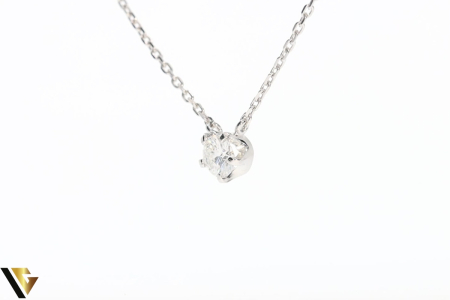 Lant cu Pandantiv Platina 850, Diamant 0.36 ct [2]