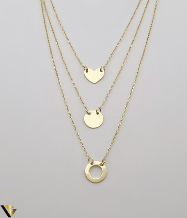 Lant cu Pandantive Aur 14k [1]