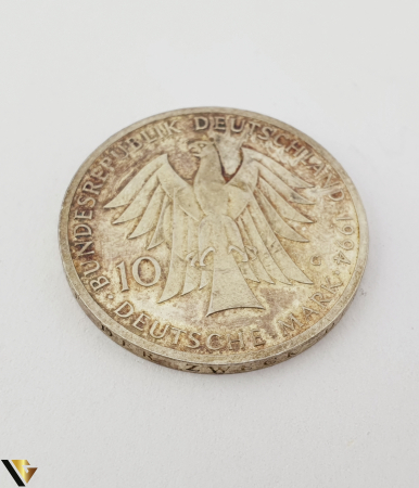 Monede argint straine - Moneda Argint, 10 marci germane