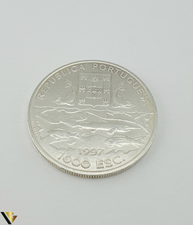 Monede argint straine - Moneda Argint, 1000 Escudo Portugalia