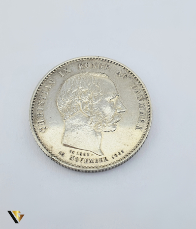 Moneda Argint, 2 Corane [0]