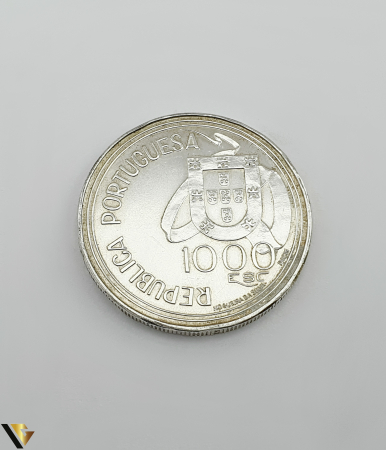 Monede argint straine - Moneda Argint, 1000 Escudos