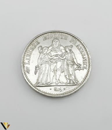 Moneda Argint, 10 Franci [1]