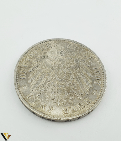 Moneda Argint, 5 marci germane [1]