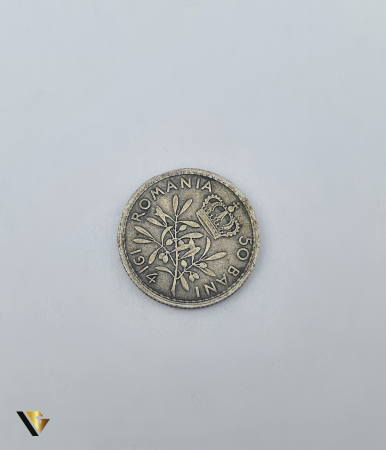 Moneda Argint, 50 Bani [1]