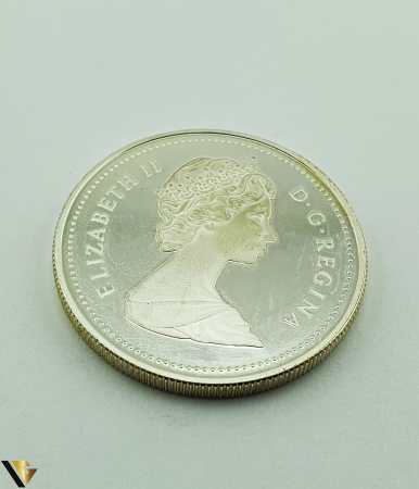 Monede argint straine - Moneda Argint 500, 1 Dolar Canadian