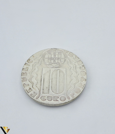 Monede argint straine - Moneda Argint 500, 10 ESCUDOS