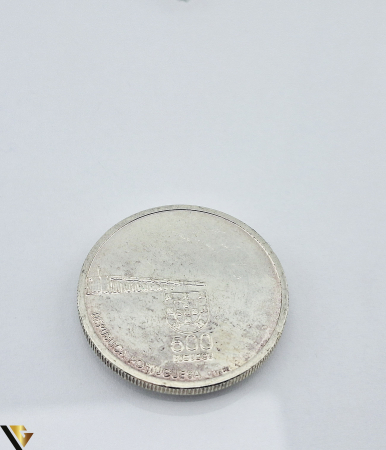 Moneda argint 500, 500 Escudos Greutate: 13.96 g Diametru: 30 mm Stare: Pre-Owned / Buna La cerere, poate fi curatata pentru a recapata stralucirea initiala Locatie: Podu Iloaiei 0728083344 [1]