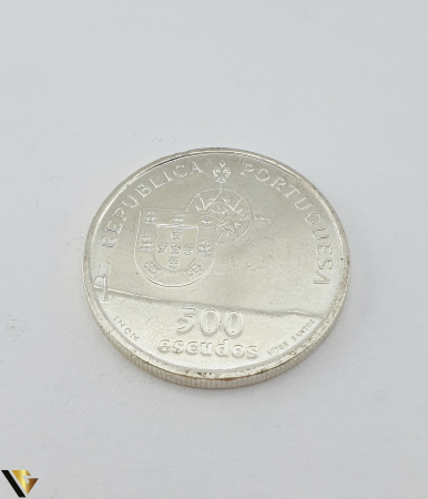 Moneda Argint, 500 Escudos,  Vasco da Gama Bridge PORTUGALIA