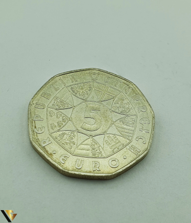 Monede argint straine - Moneda Argint 800, 5 Euro