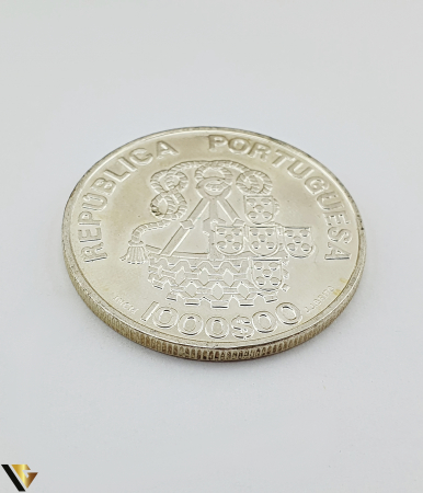 Monede argint straine - Moneda Argint 925, 1000 Escudos
