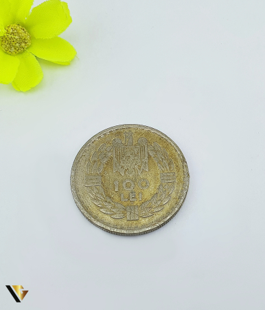 Moneda Argint, 100000 lei [1]