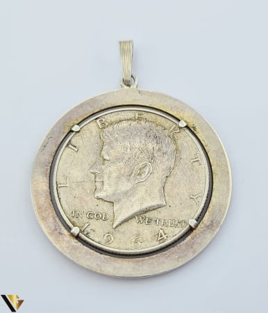 Monede argint straine - Pandantiv argint 900