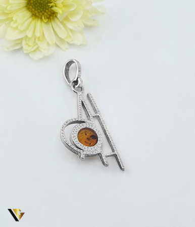 Pandantiv Argint 925, Chihlimbar [1]