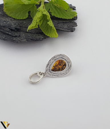 Pandantiv  Argint 925, Chihlimbar [1]