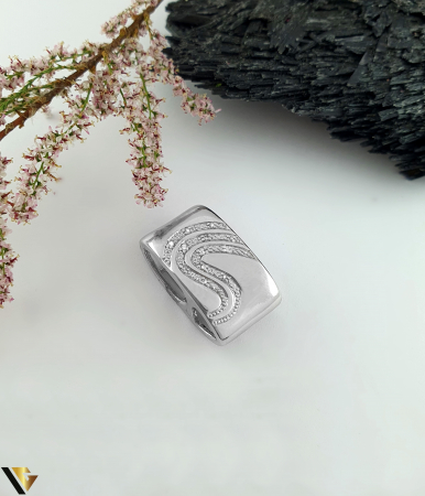 Pandantive din argint - Pandantiv Argint 925, Diamante 0.06 ct