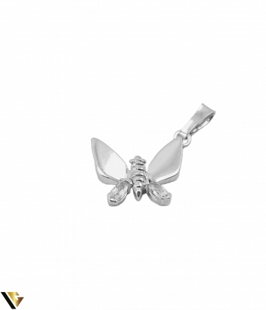 Pandantive din argint - Pandantiv Argint 925, Fluture, 1.84 grame