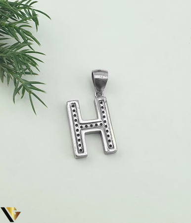 Pandantiv Argint 925, Initiala H [1]