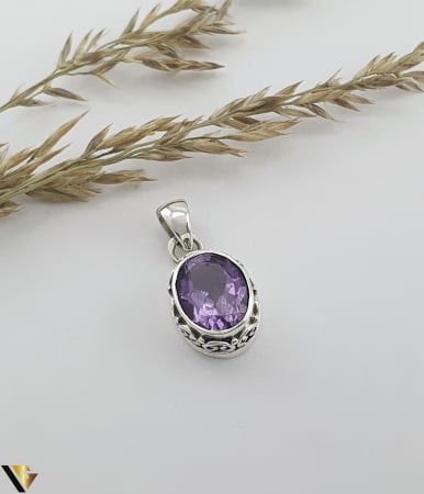Bijuterii din argint - Pandantiv Argint 925, Ametist