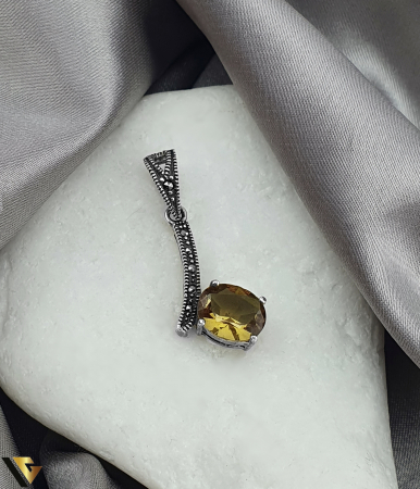 Pandantive din argint - Pandantiv Argint 925, Zultanit, Marcasite