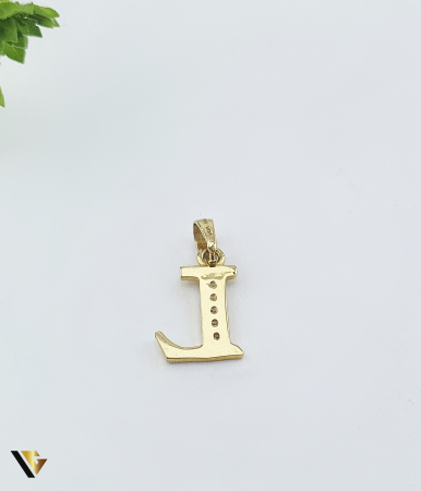 Pandantiv Aur 14k , Initiala L [1]