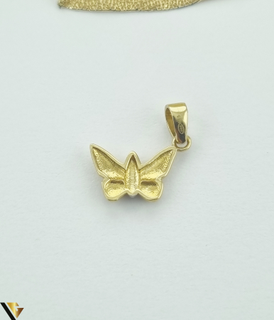 Pandantiv aur 14k Greutate: 0.91 grame Lungime: 14.50 mm ( cu anou ) Latime: 11 mm Marcaj / Titlu: " 585 " Locatie: HARLAU 0723 353 111 [1]