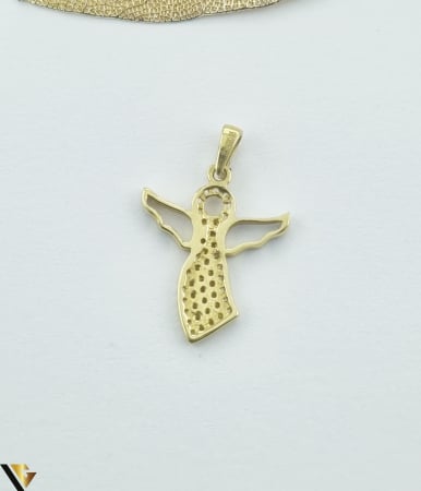 Pandantiv aur 14k Greutate: 1.32 grame Lungime: 24.20 mm ( cu anou ) Latime:16.45 mm Marcaj / Titlu: " 585 " Locatie: HARLAU 0723 353 111 [1]